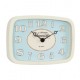 Lozenge "Showtime" Wall Clock Cream Diam 23cm