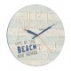 Surfin' Wall Clock Diam 30cm