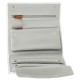 Notting Hill Collection White Jewellery Roll