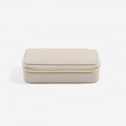 TAUPE MID-SIZE TRAVEL BOX