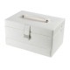 BOUTIQUE LARGE WHITE AUTOTRAY JEWELLERY BOX