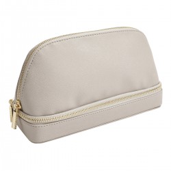 STACKER TAUPE COSMETIC CASE