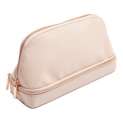 STACKER BLUSH PINK COSMETIC CASE