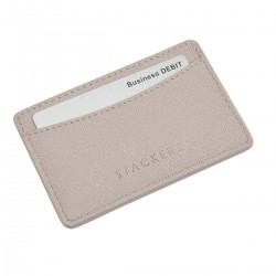 STACKER TAUPE ID CARD CASE