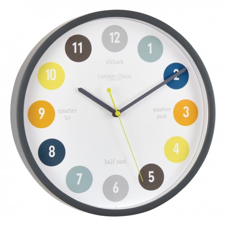"Tell the time" Wall Clock Diam 30 cm