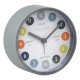 "Tell the time" Alarm Clock Diam 8.5 cm