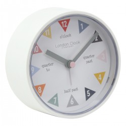 "Tell the time" Alarm Clock Diam 8.5 cm