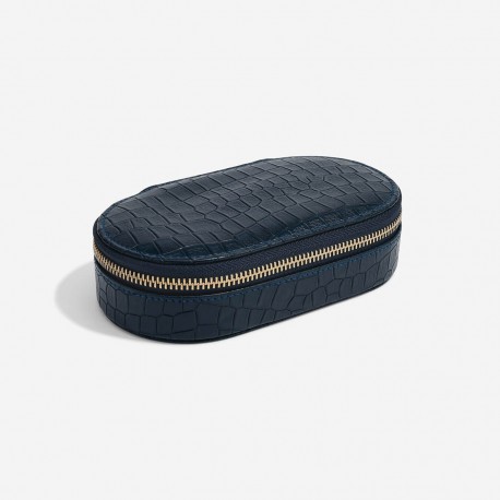 STACKERS MOCK CROC OVAL TRAVEL BOX