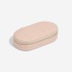 STACKERS PASTEL PINK CROC OVAL TRAVEL BOX