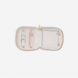 STACKERS BLUSH PINK COMPACT JEWELLERY ROLL