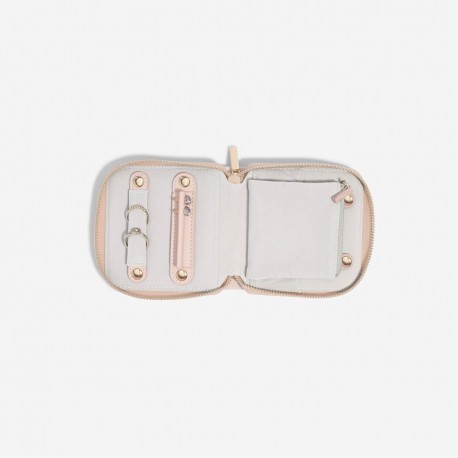 STACKERS BLUSH PINK COMPACT JEWELLERY ROLL