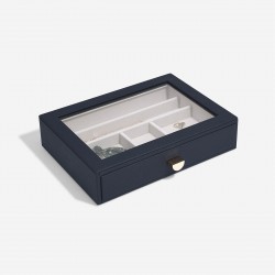 STACKERS CLASSIC RING/BRACELET DRAWER PEBBLE NAVY