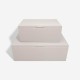 STACKERS SET OF 2 STORAGE BOXES TAUPE