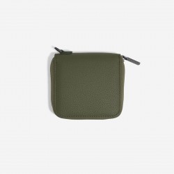 STACKERS OLIVE GREEN COMPACT JEWELLERY ROLL