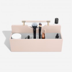 STACKERS BLUSH PINK COSMETIC ORGANISER/TOOLBOX XL